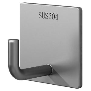 Hourleey | 304 Stainless Steel Wall Towel Hook Heavy Duty No Drilling