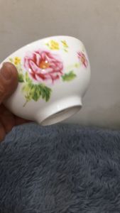 BỘ 6 CHÉN (12x6.5) - 6 MUỖNG (13x4.5) - GỐM SỨ CƯỜNG PHÁT - HÀNG VIỆT NAM CHẤT LƯỢNG CAO