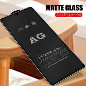tempered glass black matte/anti minyak oppo reno 11F 13F 12F 14F 8Z 8T 8PRO 5F 4F 7Z 7SE 2F 3PRO A38 A58 A78 A98 A57S A18 A3 PRO A5 PRO A3X A16 A17K A54 A60 A76 A A77S A16K F11 PRO anti gores kaca fullayar