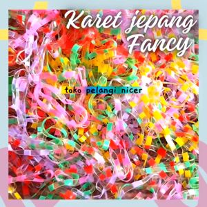 Karet Jepang 5 gram / Ikat Rambut Karet / Karet Cina Aksesoris Rambut FREE POUCH