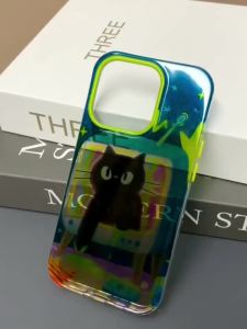 Cartoon Animal Cute Cat Women Girls Phone Case For Samsung Galaxy S24 S22 S23 S25 Edge S21 Plus S20 FE Ultra Shell Fundas Cover