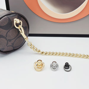 Milai Customized Handmade Cosmetic Bag DIY Mobile Phone Shell Punching Heshang Head Nipple Nail with Transformation Metal Accessories