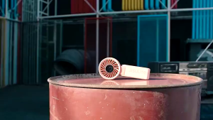 JISULIFE Portable Handheld Fan Life7 5000mAh 19.5h cooling Foldable Hand Fans with 5 gears strong wind