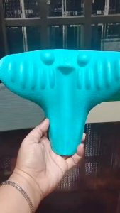 Molded foam Injection Neck Pillow Bump Massage Traction Waist Massage Pillow Pad Neck Pad