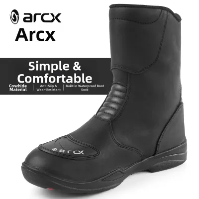 ARCX | Racing and Off-road Motorcycle Riding Boots Waterproof All-season