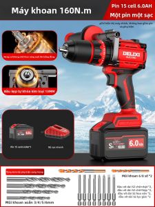 DELIXI | Máy Khoan Tác Động Mạnh 13mm