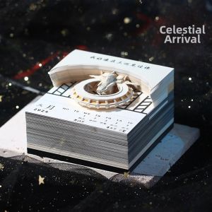 3D Hand Tearable Paper Sculpture Calendar 2027 Gift
