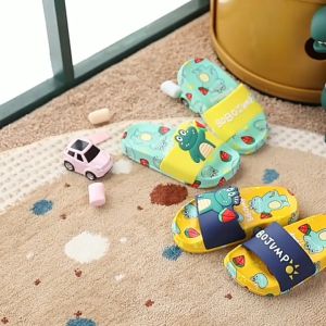 【S001b】Childrens Rubber Pony Slippers Girls Baby Cute Kids Unicorn Shoes Anti-slip Sandals Slippers Girl Fashion 女童拖鞋