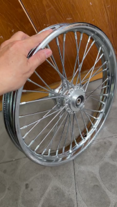 BỘ CĂM ĐÙM NIỀNG SẮT DRAG TRƯỚC MẠ CROM BẢN 1.4*14 INCH  CHO MIOLUVIASNOUVO ĐỜI 1 2 3XE ĐIỆN VÀ XE KHÁC CẦN CHẾ CHÁO