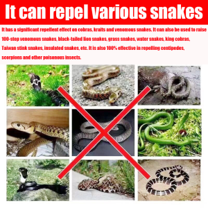 20x enhancement effect Long-Acting Snake Repellent Pills 10 tablets sulphur for snake Portable Outdoor Night Fishing Sulfur Garden Snake Repellent Supplies   Snake Centipede Lice Ant Spider Repellant belerang halau ular sulphur powder