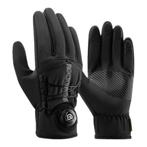 RockBros | Windproof Warm Long Finger Cycling Gloves Autumn Winter