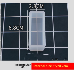 Rectangle Silicone Mold for DIY Accessories Other Brand Multifunctional Hexagon and Square Shape Molds for Crafting and Decorating