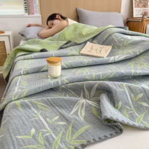 AIYUN | Full Cotton Three-Layer Summer Lightweight Towel Blanket