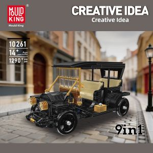 Mould King | Vintage Transformable Building Block Car Model