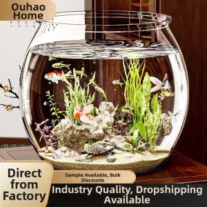 Silent Oxygen Pump for Fish Tank Built-in Water Circulation and Purification