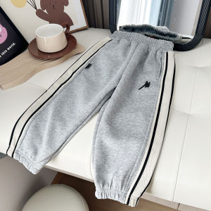 Spring Autumn New Style Childrens Loose Casual Sweatpants Cotton Soft Sports Long Pants for Boys And Girls Baby Clothes