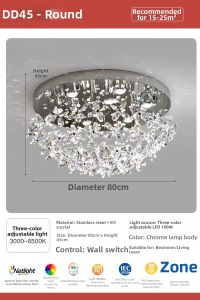 Luxurious Living Room Chandelier