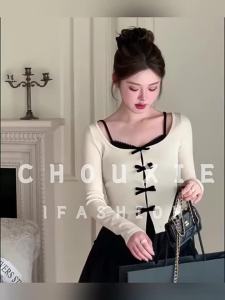 CHOUXIE | Stylish Korean Early Autumn Sweater