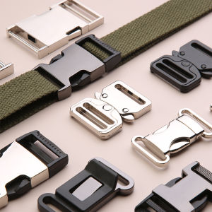 Nút Kim Loại Hình Chữ Nhật Nút Điều Chỉnh Khóa Kéo Cho Thú Cưng Nút Khóa Kéo Dùng Để Dắt Chó Dây Đeo Thắt Lưng Phụ Kiện