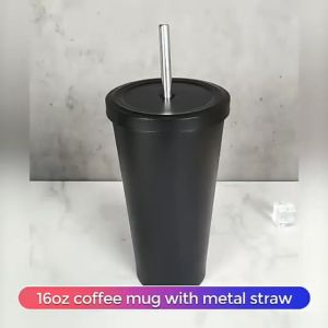 750ml Botol Minuman Cute Water Tumbler Cup Stainless Steel with Straw Stainless Steel Bekas Air Panas Sejuk