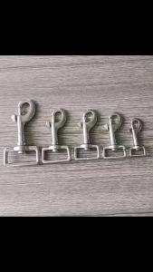 Square Eye Swivel Bolt Snap Hook 316 Stainless Steel Diving Clip 60mm 66mm 73mm Marine Yacht Rigging Hardware for Diving