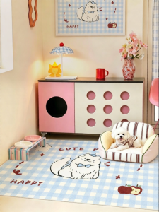 YUNHAOBUYI | Cute Cartoon Water-resistant Anti-slip Multifunction Pet Mat