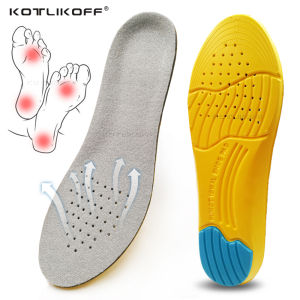 Shoe Inserts Pad Soft Sport Insoles Memory Foam Breathable Outdoor Running shock absorption Cushion Insoles EU 35-47 Size