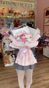 Buket Bunga Artificial & Kado Romantis Anniversary