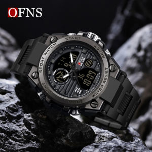 นาฬิกาข้อมือดิจิตอลผู้ชาย OFNS 739 แฟชั่น นาฬิกาทหารกีฬา กันน้ำ นาฬิกาอิเล็กทรอนิกส์ นาฬิกาผู้ชาย Orologio da uomo