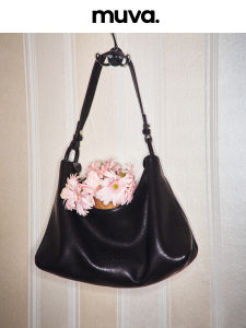 muva | Genuine Leather Soft Hobo Bag
