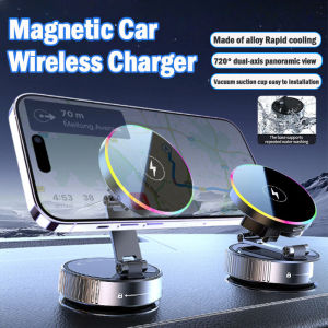 Aitemay กระจกที่ชาร์จโทรศัพท์แบบไร้สายแบบดูดติดในรถสำหรับใช้ภายในบ้านห้องออกกำลังกายในห้องน้ำสำหรับ iPhone 16 15 14 13 11 Pro Max Samsung