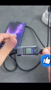 Cáp Sạc Đa Năng 3 Trong 1 Dây Sạc Tự Ngắt Bọc Dù 100W Tích Hợp 3 Cổng Micro Usb Type C - Tiện Lợi An Toàn