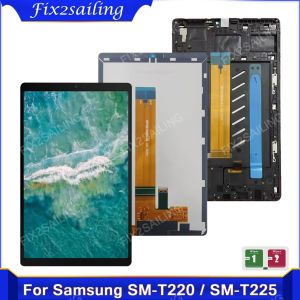 AAA+ 8.7 For Samsung Tab A7 Lite 2021 SM-T220 SM-T225 T220 T225 LCD Display With Frame Touch Screen Digitizer Assembly