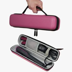 Shockproof Hard Storage Case EVA Portable Travel Storage Bag Anti-Scratch Dust-Proof for Dyson Airstrait HT01 Hair Straightener