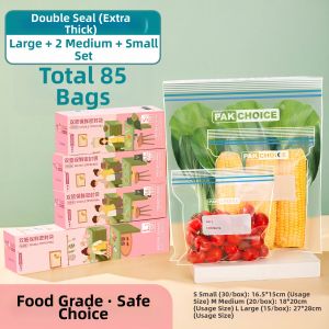 PAKCHOICE | Refrigerator Self-sealing Storage Bags