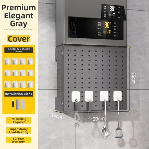 SAMEDREAM | Gas Pipe Decorative Cover Storage Rack