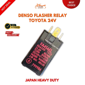 GENUINE DENSO FLASHER RELAY 12V & 24V SUZUKI TOYOTA JAPAN MADE HEAVY DUTY