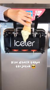 Soft Ice Cream Machine Iceler 3 Tuas Countertop & Standing Classic Series