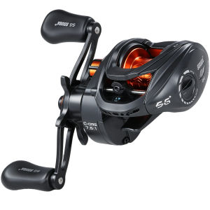 Sougayilang | Sougayilang ORG-DC iDC Electronic Baitcasting Fishing Reel 7.5:1 Max Drag 8kg Line-out Alarm CNC Shallow Spool Baitcaster Reel