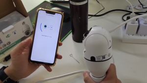 CCTV WIFI PTZ Bohlam Lampu E27 CCTV Nirkabel HD 1080P CCTV Wireless Dual Light IR Sensor - SLN