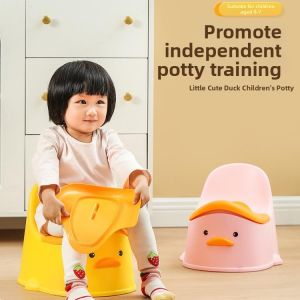 Child Baby Potty Seat with Backrest and Lid