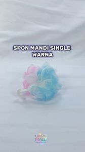 Spons Mandi Warna-warni / Bath Sponge Single Warna / Spon Mandi