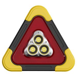 Solar LED Emergency Warning Sign