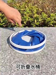 9L 13L 20L Canvas Thicken Waterproof Foldable Water Bucket Car Wash Water Pail Baldi lipat Cuci Kereta Multifunction Outdoor Camping Basket Fishing Picnic 桶