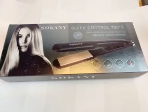 【Local Delivery】Sokany Hair Iron Straightener Heavy Duty Ceramic Original Sale Hair Iron Mini Flat Iron Hair