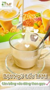 1 gói bột ngũ cốc nảy mầm Tami TÂM MINH FOODS ít ngọt dinh dưỡng giảm cân