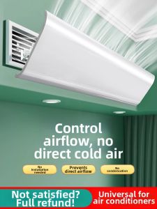 QIAOLESEN | Airflow Baffle for Central AC Prevent Direct Wind Wind Shield