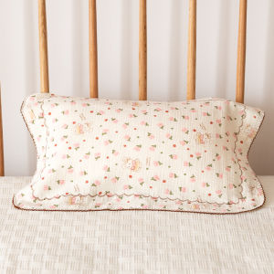 Pure Cotton Class a Childrens Pillowcase Rabbit Design Muslin Towel Baby Bib Breathable Sweat Absorbent Saliva Towel