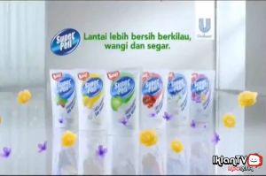 Pembersih Lantai Super Pell Aroma Strawberry Lemon Ginger Fresh Apple 770 ml