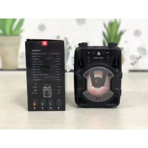 ลำโพงบลูทูธ ตัวมินิ พกพา รุ่น KTS-1370 ดอก3นิ้ว มีไฟLED เสียงดี สินค้าใหม่!! เลือกสีได้ พกพา ไร้สาย ลำโพง บลูทูธ